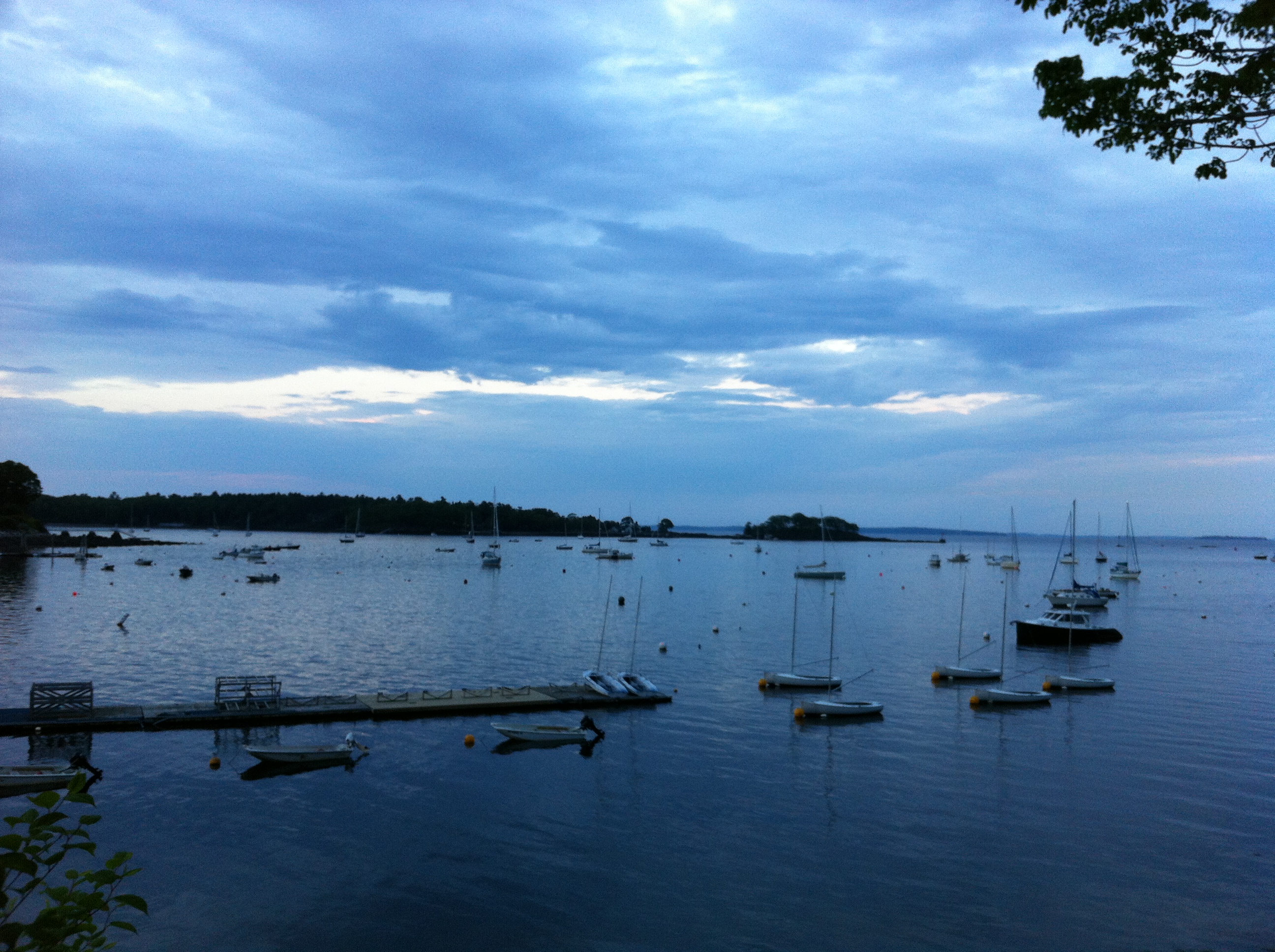 Camden, Maine-evening light